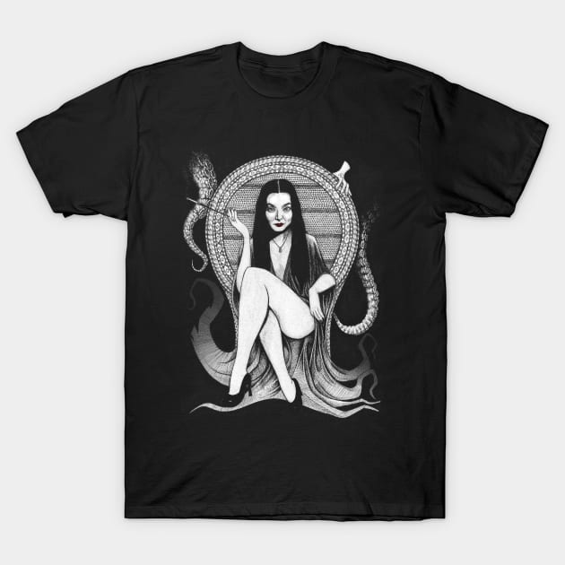 Madam Addams T-Shirt by SquareDog